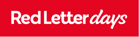 red rectangle with white text inside. The white text spells out the words 'Red Letter days'